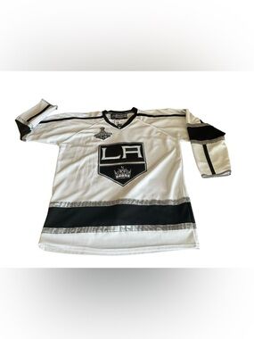 Reebok Men Los Angeles Kings Drew Doughty 2014 Stanley Cup Champions Jersey S 54